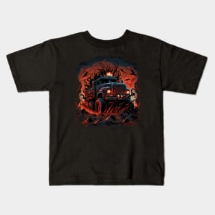 Dump Truck from Hell Kids T-Shirt